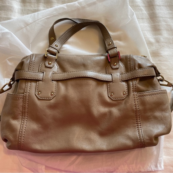 Michael Kors tan leather purse with short and long straps - Picture 2 of 6